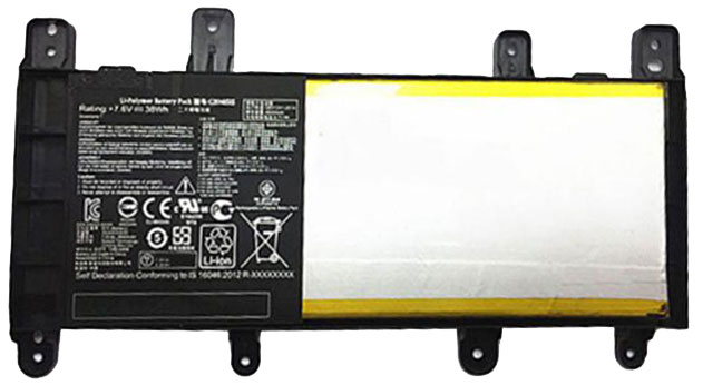 Kompatibel Bærbar PC batteri ASUS  til C21N1515 