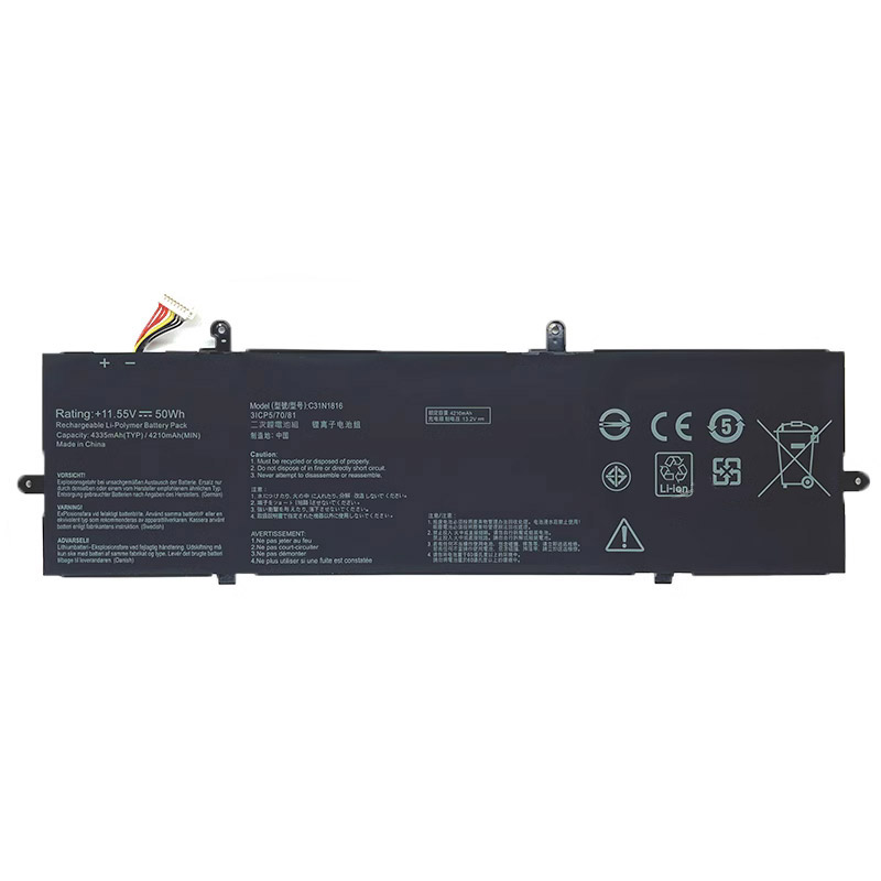 Kompatibel Bærbar PC batteri ASUS  til 0B200-03160000 
