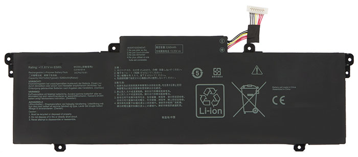 Kompatibel Bærbar PC batteri ASUS  til ZenBook-14-Ultralight-UX435EAL-KC058T 