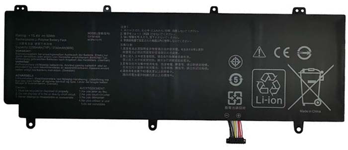 Kompatibel Bærbar PC batteri ASUS  til ROG-Zephyrus-S-GX531GX-Series 
