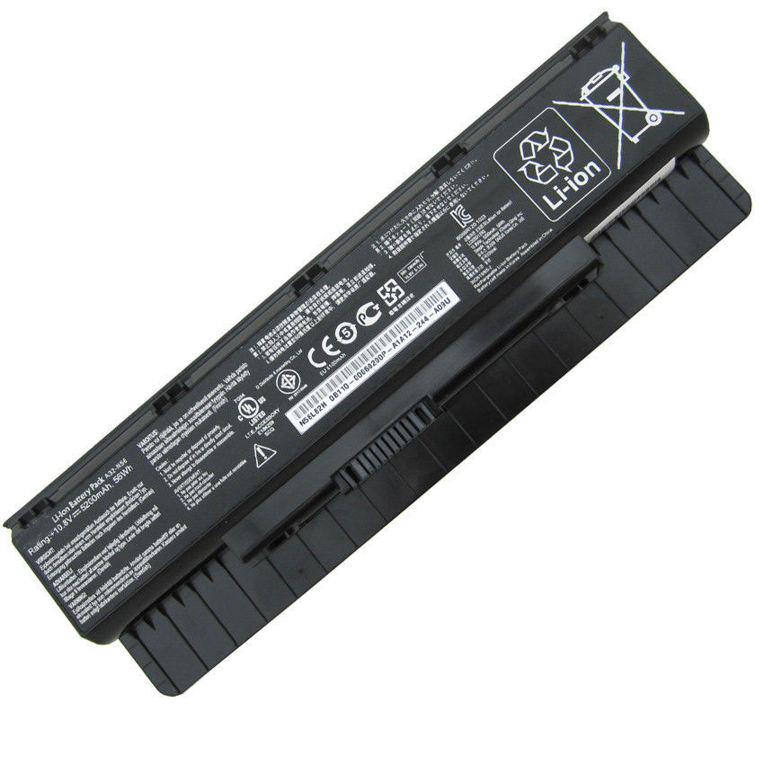Kompatibel Bærbar PC batteri ASUS  til N76VB 