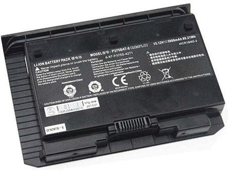 Kompatibel Bærbar PC batteri CLEVO  til 6-87-P375S-4271 