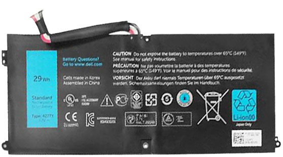 Kompatibel Bærbar PC batteri dell  til PGF3592A5 