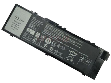 Kompatibel Bærbar PC batteri dell  til Precision-17-7510-Series 