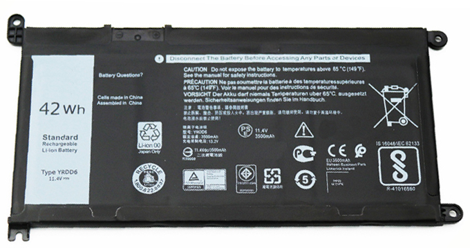 Kompatibel Bærbar PC batteri dell  til Inspiron-15-5000-Series 