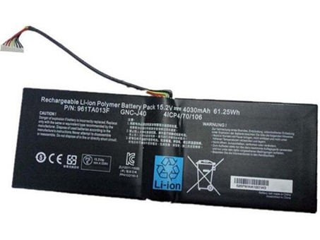 Kompatibel Bærbar PC batteri GIGABYTE  til 961TA013F 