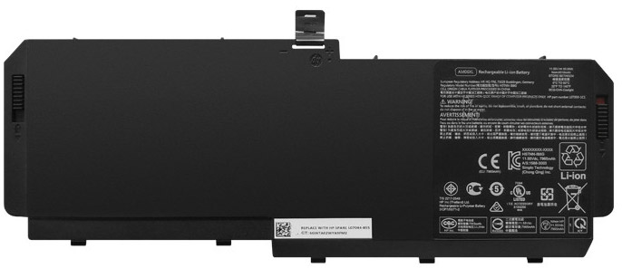 Kompatibel Bærbar PC batteri hp  til AM06XL 