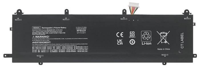 Kompatibel Bærbar PC batteri HP  til Spectre-X360-15-EB0998NZ 