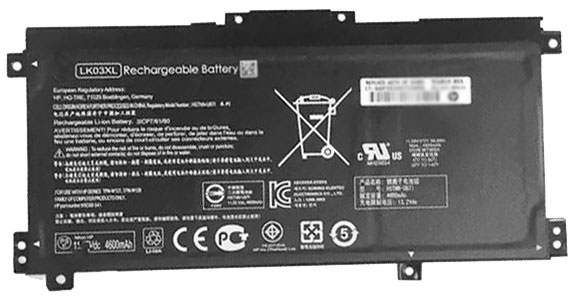 Kompatibel Bærbar PC batteri hp  til Envy-17-AE101NI 