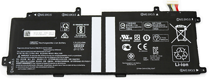 Kompatibel Bærbar PC batteri hp  til L46601-005 