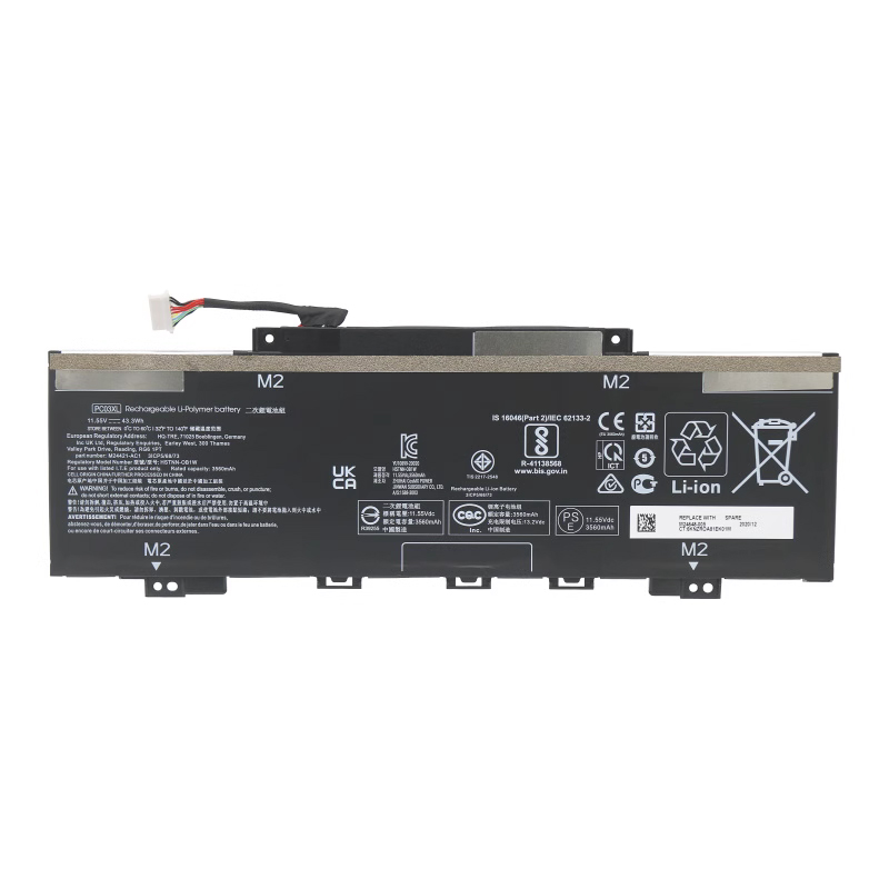 Kompatibel Bærbar PC batteri HP  til M24648-005 