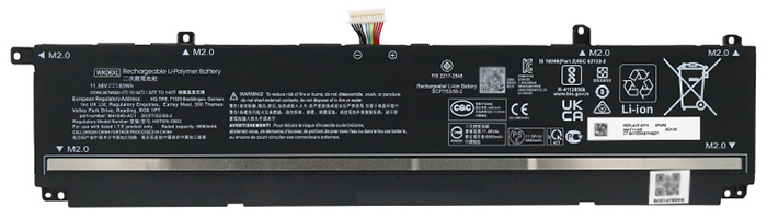 Kompatibel Bærbar PC batteri HP  til OMEN-16-b0007TX 