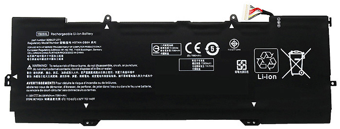 Kompatibel Bærbar PC batteri HP  til 928427-271 