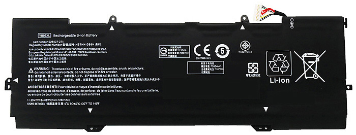 Kompatibel Bærbar PC batteri HP  til Spectre-X360-15-CH034NG 