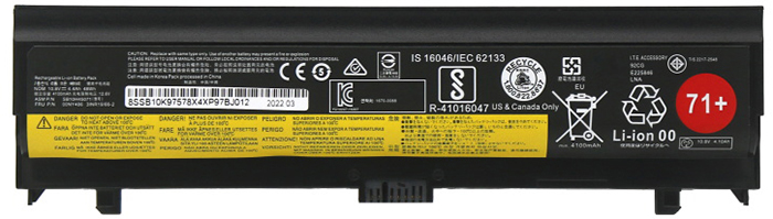 Kompatibel Bærbar PC batteri LENOVO  til SB10H45073 