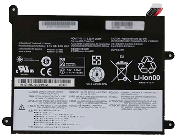 Kompatibel Bærbar PC batteri LENOVO  til ThinkPad-1838-25U 
