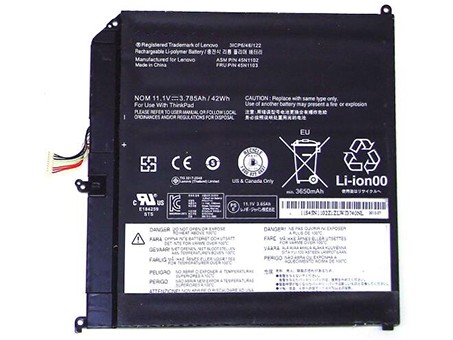 Kompatibel Bærbar PC batteri LENOVO  til ThinkPad-X1-Helix-Series 