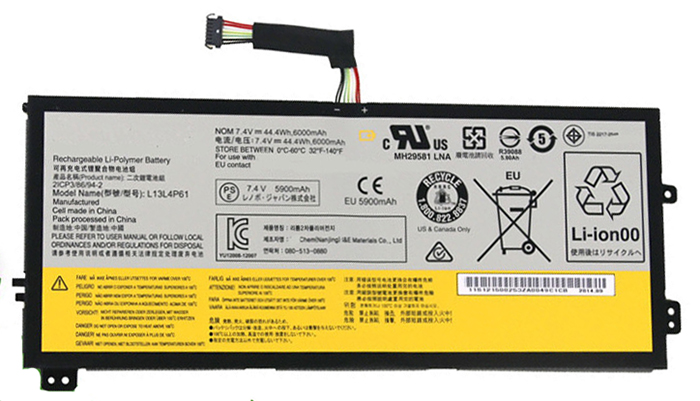 Kompatibel Bærbar PC batteri LENOVO  til L13M4P61 