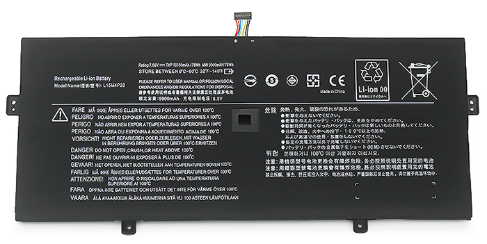 Kompatibel Bærbar PC batteri Lenovo  til L15M4P23 