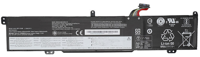 Kompatibel Bærbar PC batteri lenovo  til L18C3PF1 