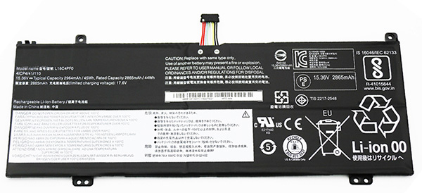 Kompatibel Bærbar PC batteri LENOVO  til L18M4PF0 