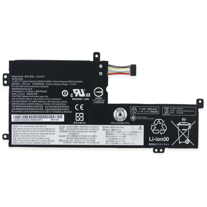 Kompatibel Bærbar PC batteri LENOVO  til L18L3PF1 