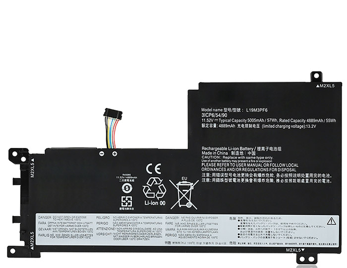 Kompatibel Bærbar PC batteri LENOVO  til L19C3PF4 