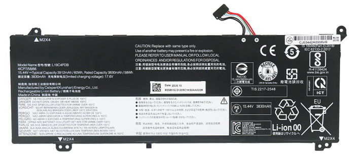 Kompatibel Bærbar PC batteri LENOVO  til ThinkBook-15-G2-ITL 