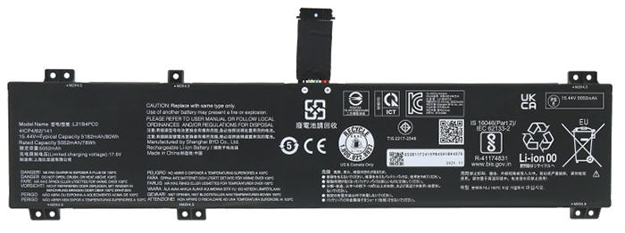 Kompatibel Bærbar PC batteri LENOVO  til R7000P-2022 