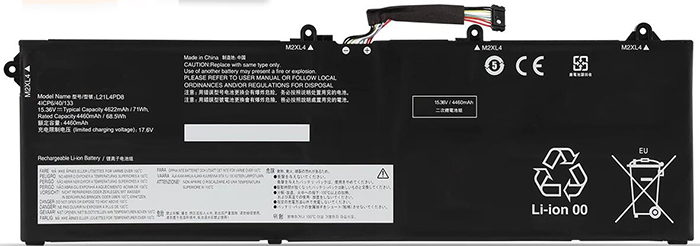 Kompatibel Bærbar PC batteri LENOVO  til ThinkBook-16-G4 ARA 