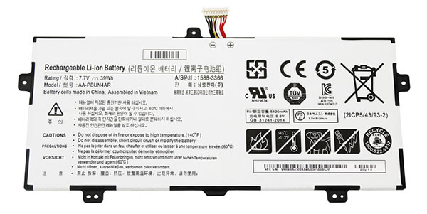 Kompatibel Bærbar PC batteri SAMSUNG  til 940X3L 