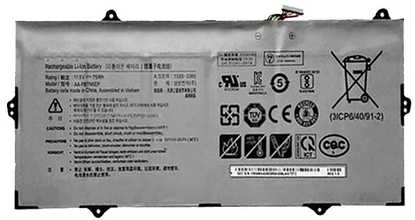 Kompatibel Bærbar PC batteri SAMSUNG  til NP900X5T-X05CN 