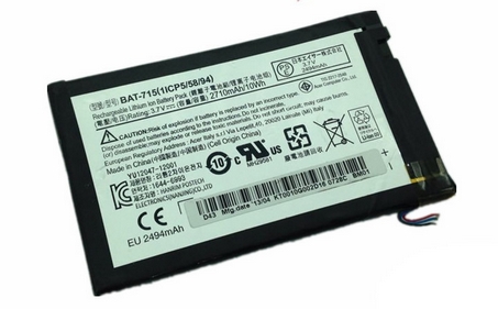 Kompatibel Bærbar PC batteri acer  til BAT-715 