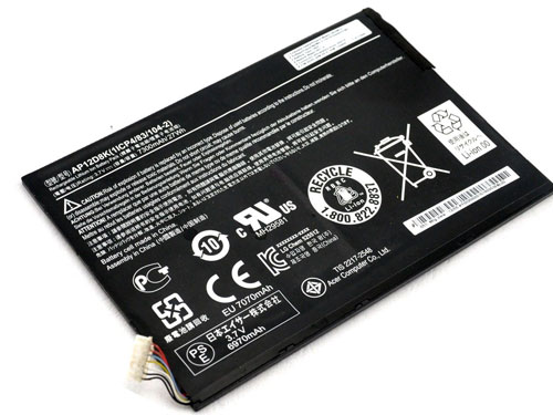 Kompatibel Bærbar PC batteri acer  til AP12D8K 
